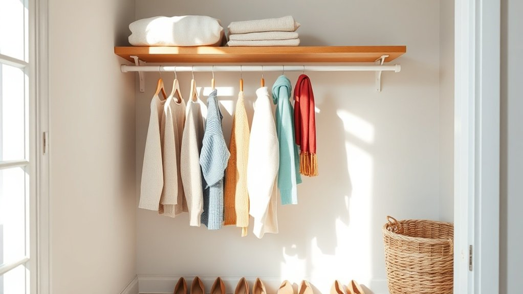 mindful wardrobe decluttering strategy