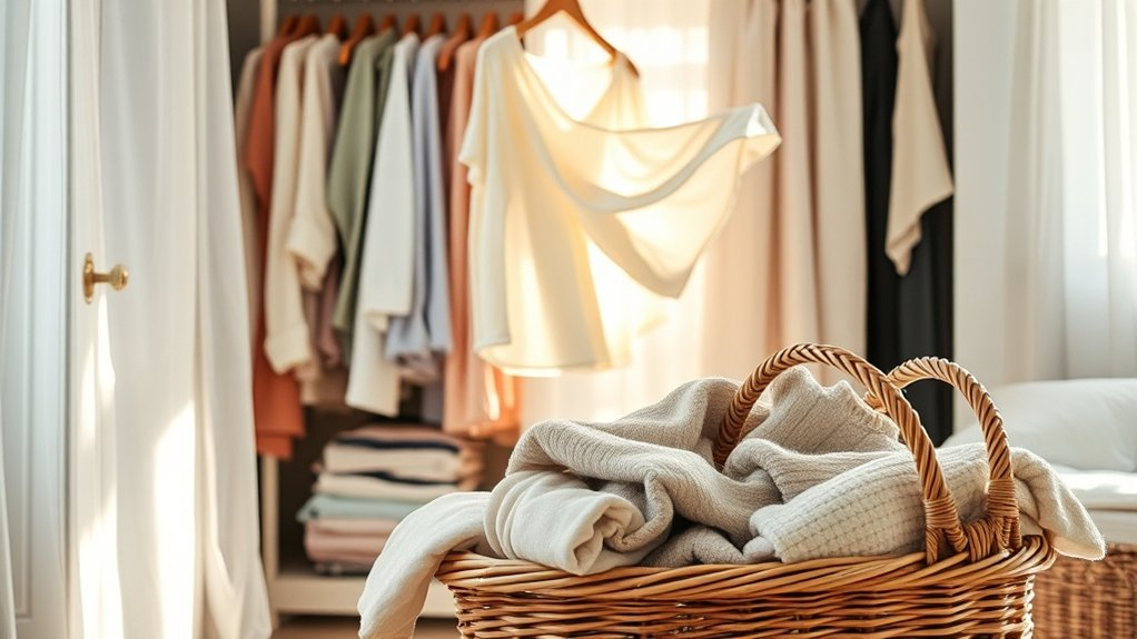 mindful wardrobe decluttering tips