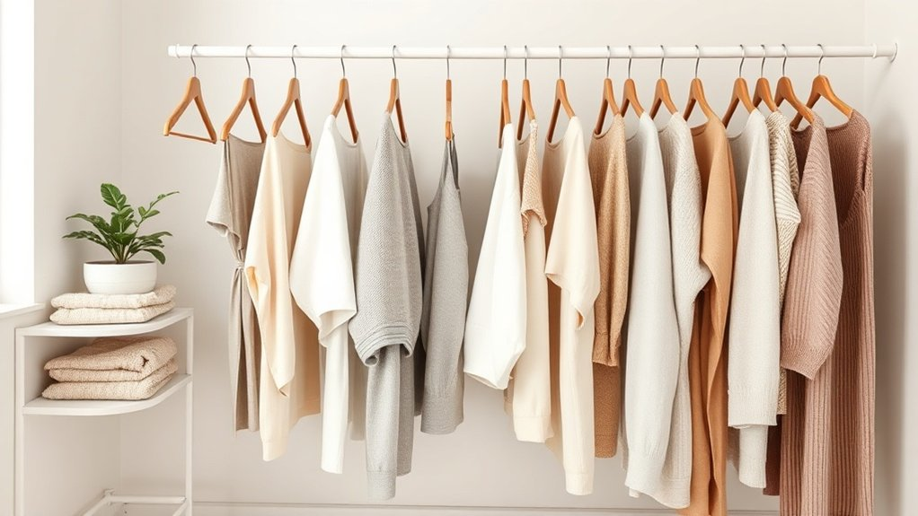minimal closet living tips