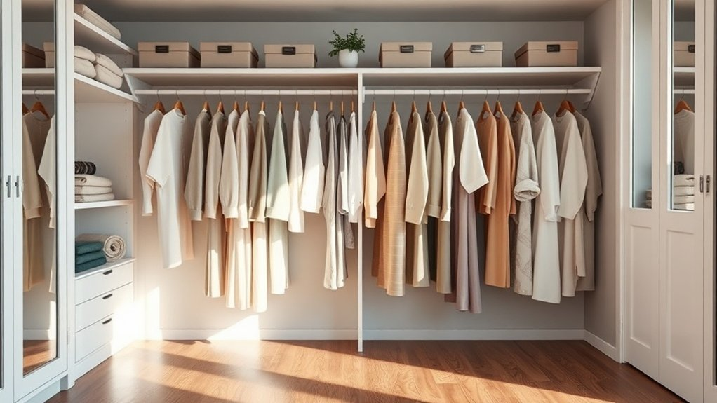 minimalist closet decluttering essentials