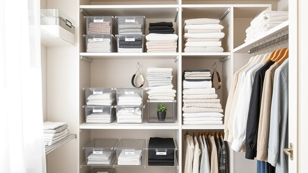minimalist closet organization benefits