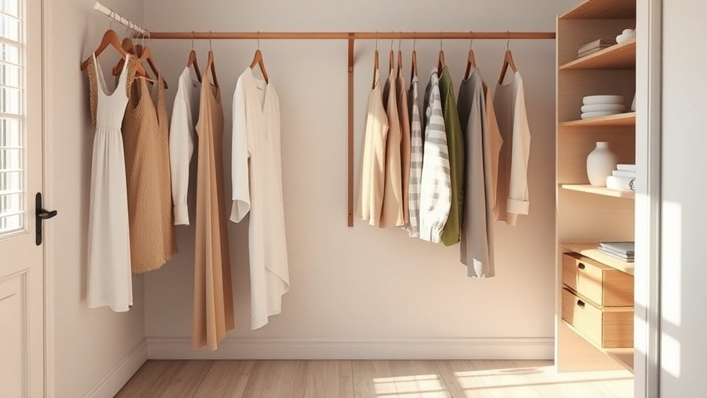 minimalist closet organization benefits