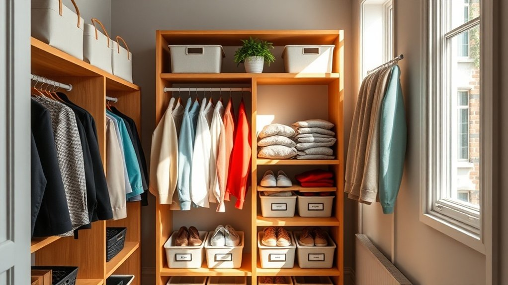 minimalist closet organization techniques