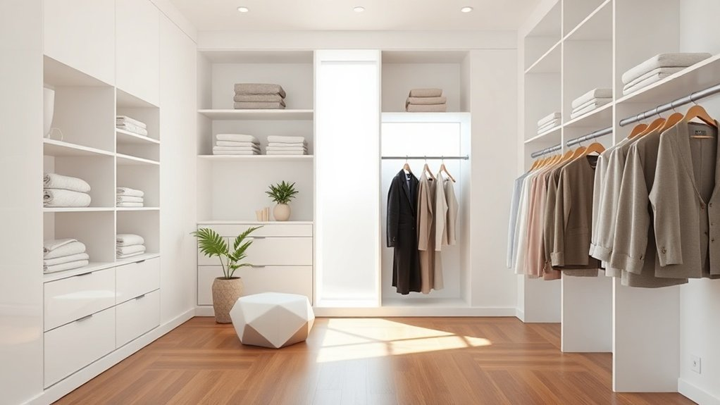 minimalist closet organization tips