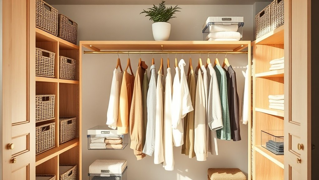minimalist closet organization tips