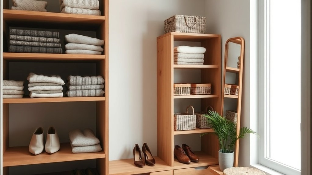 minimalist closet organizing tips