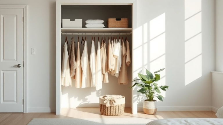 minimalist closet reset guide