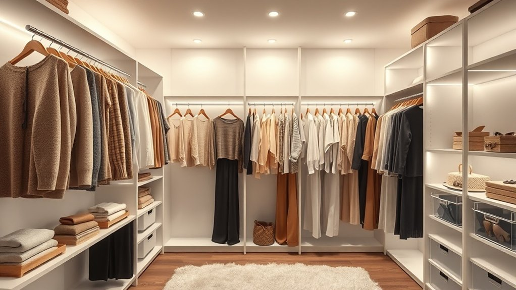 minimalist wardrobe organization tips