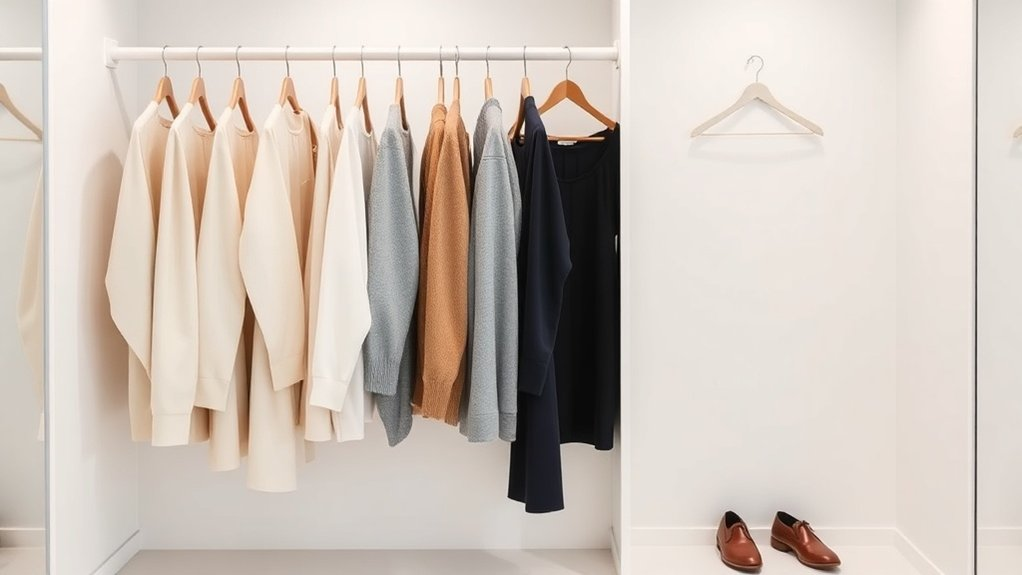 minimalist wardrobe transformation revealed