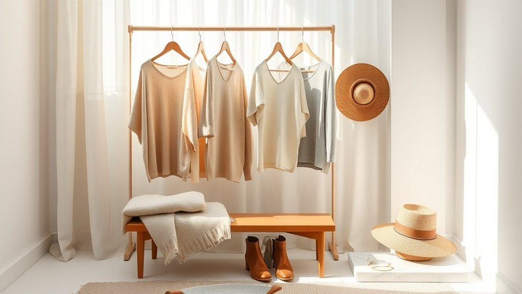 neutral minimalist wardrobe essentials