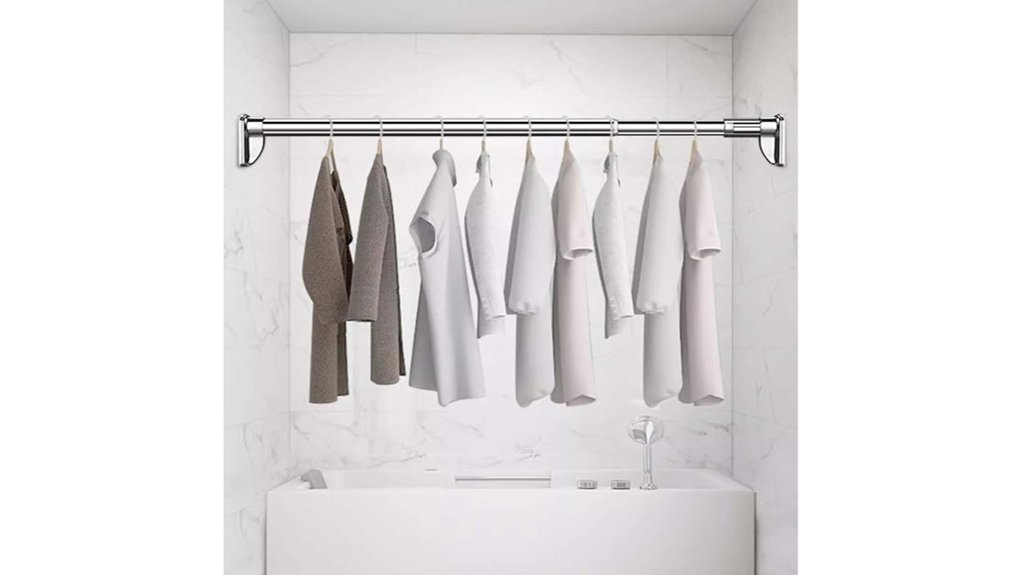 no drill closet rod extender