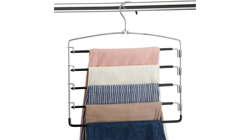 non slip multi layer hangers