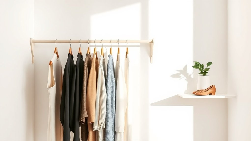 nurture your minimalist wardrobe