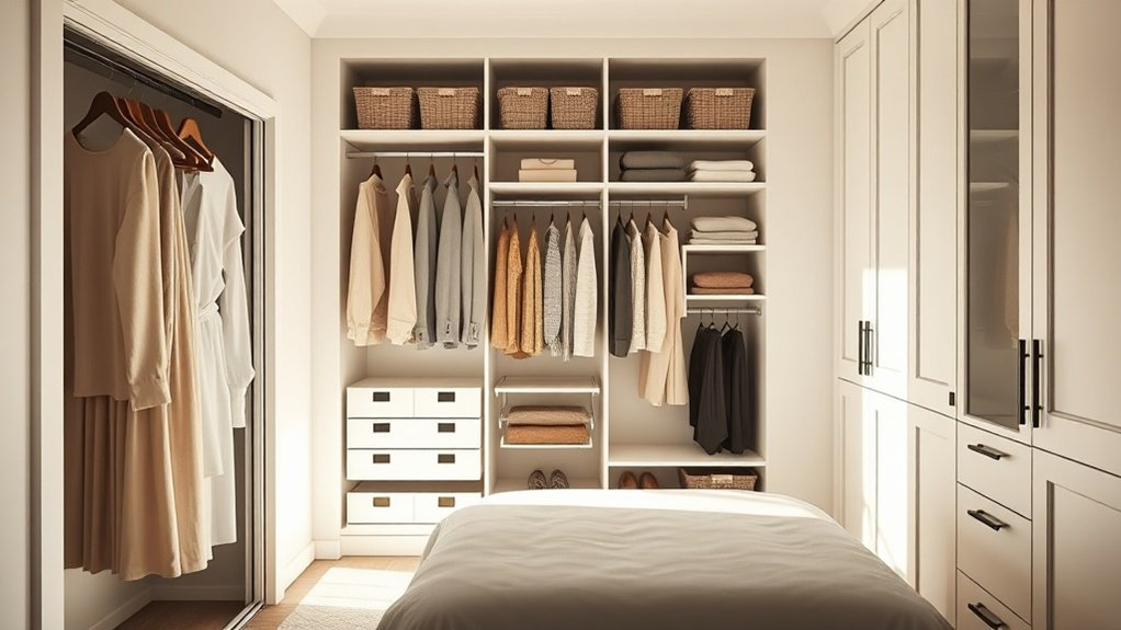 optimize closet layout options