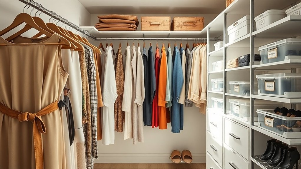 optimize closet organization efficiently