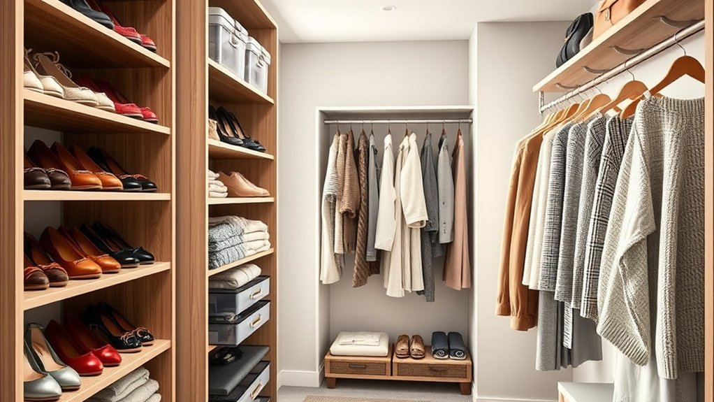optimize closet space effectively