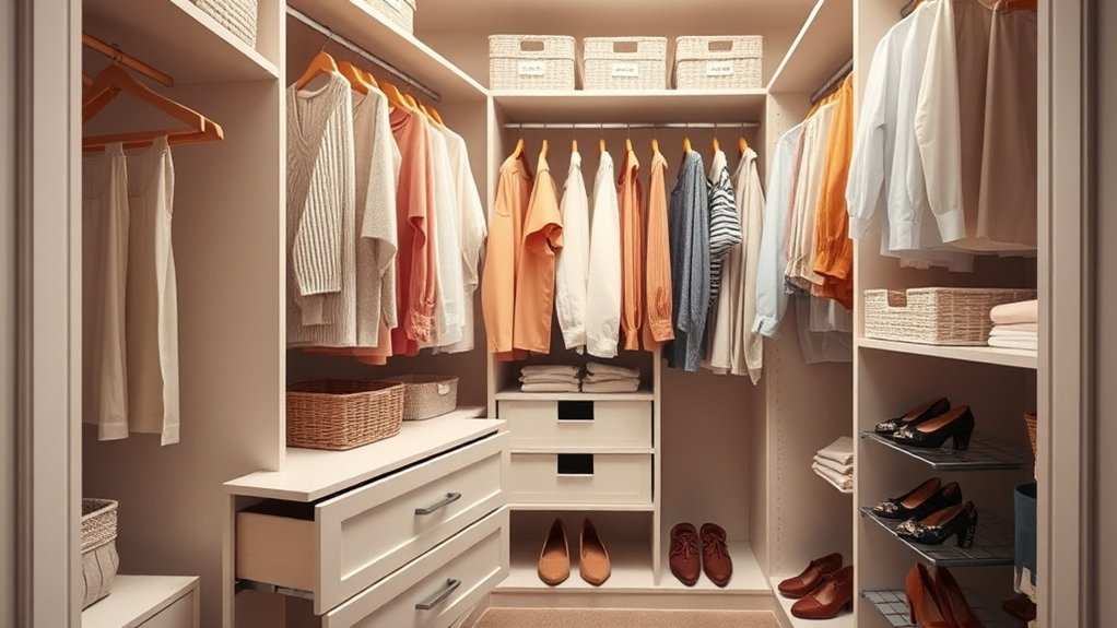 optimize closet storage solutions
