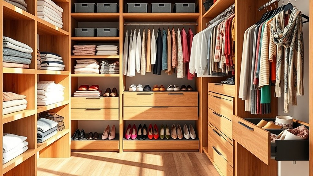 optimize closet with tools