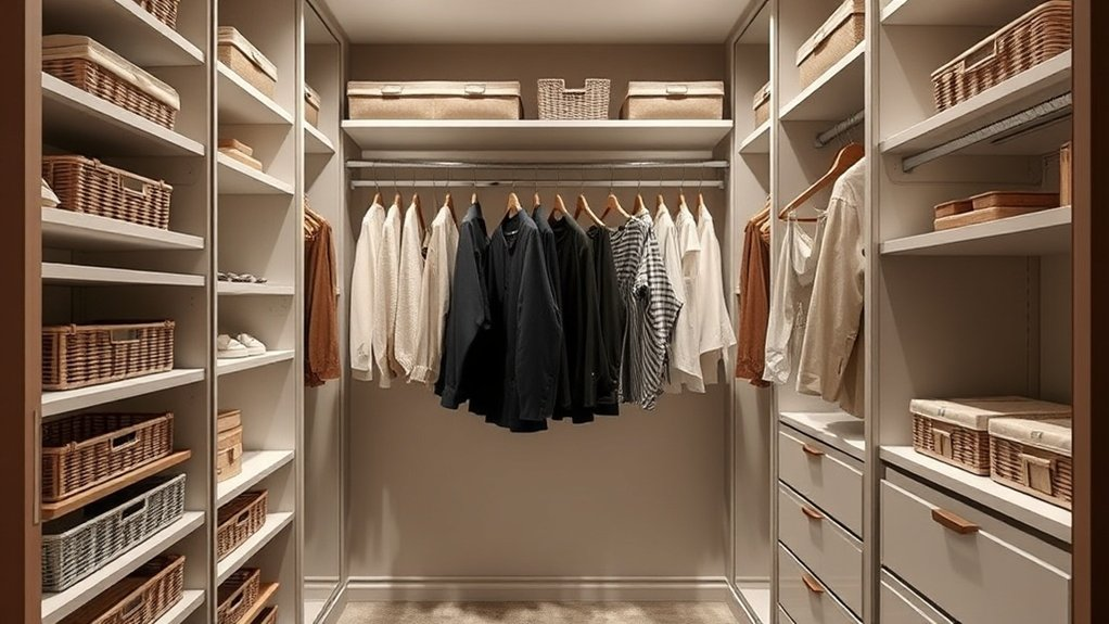 optimizing small closet spaces