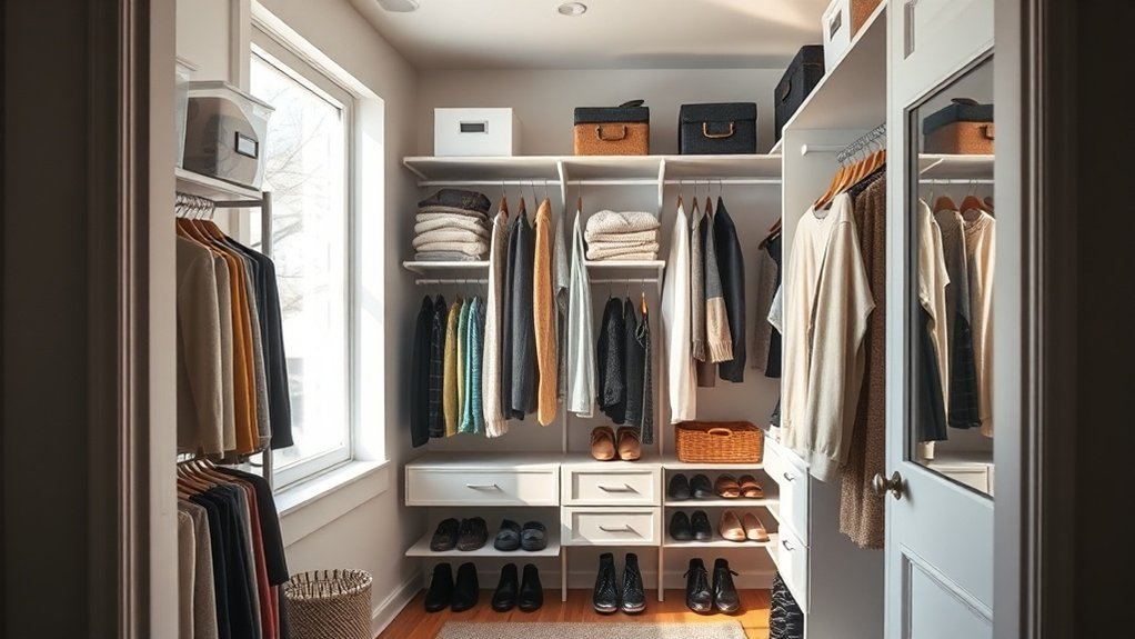 organize closet for lifestyle