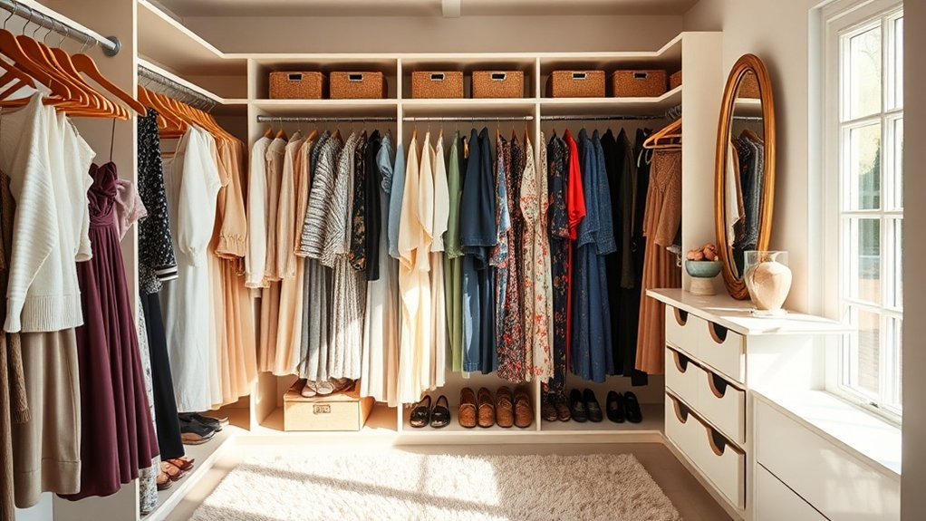 organize clothing by occasion