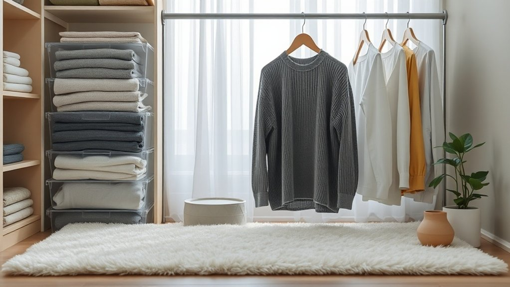 organize declutter rotate maintain