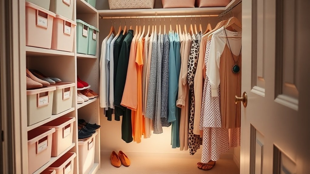 organize declutter rotate maximize