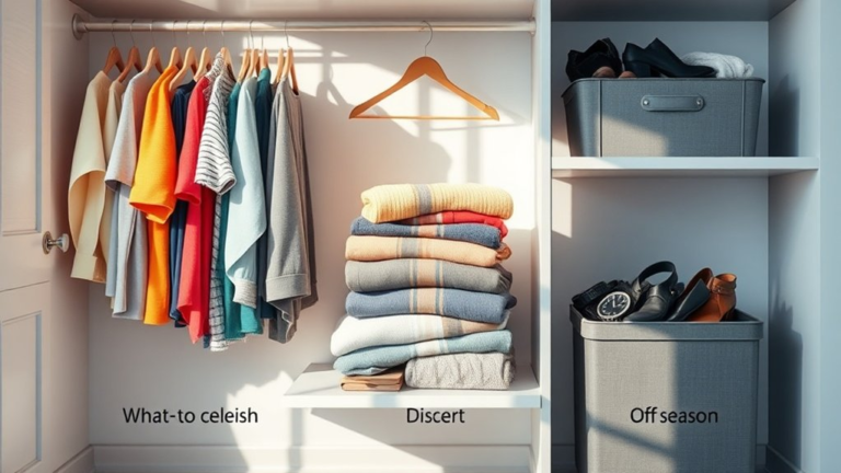 organize declutter store wisely