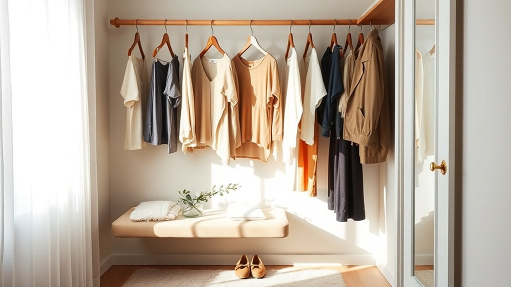 organize outfits simplify mornings