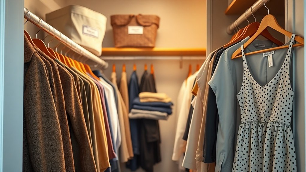 organize seasonal clothing efficiently