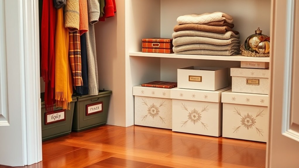 organize seasonal wardrobe efficiently