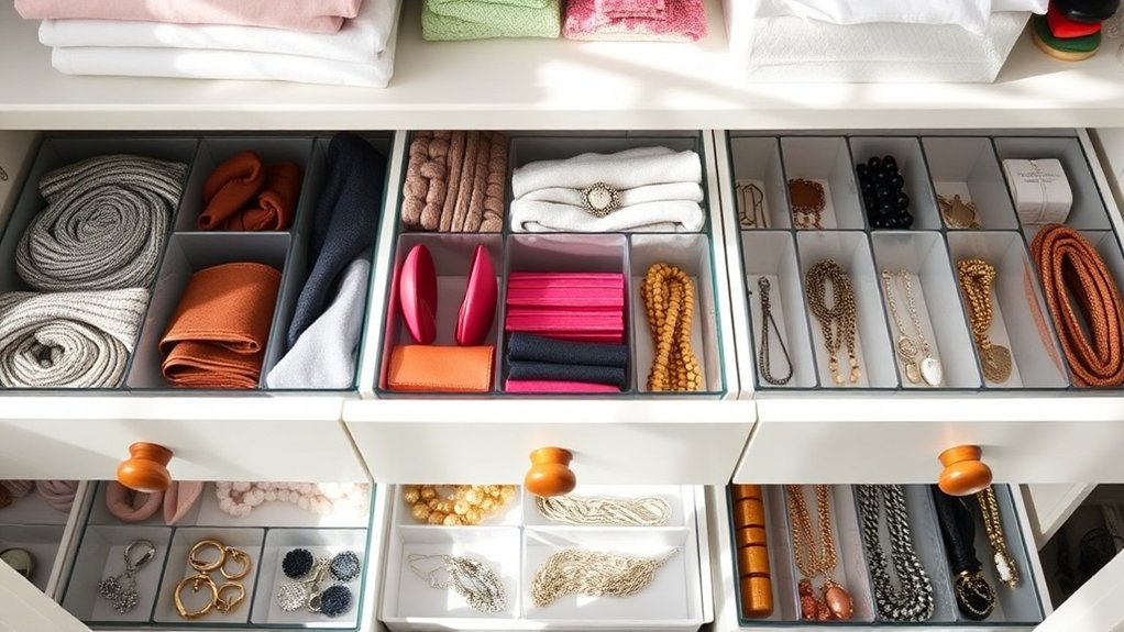 organize small drawer items