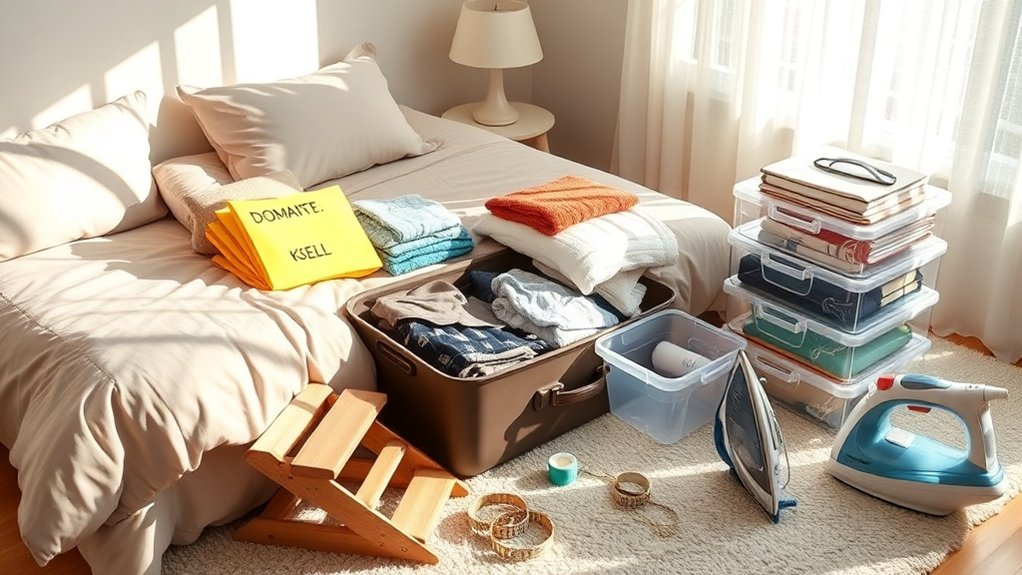 organize sort declutter optimize