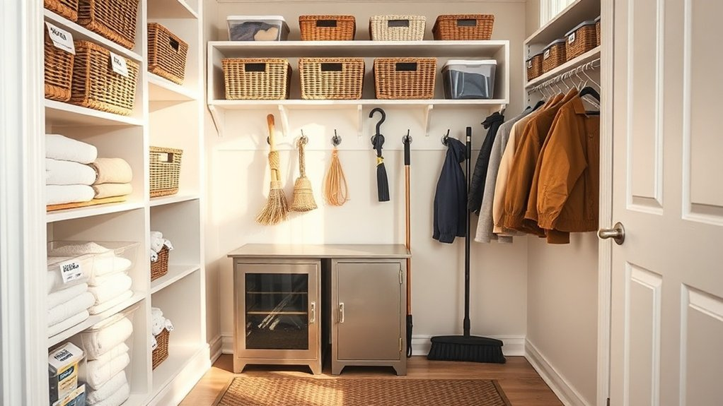 organize store label protect