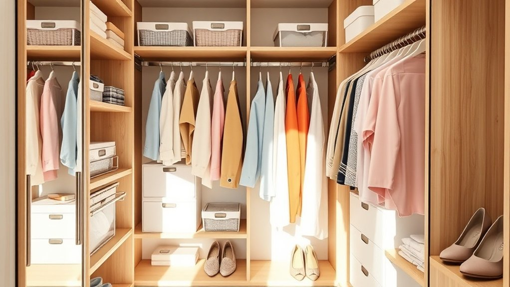 organize with smart storage