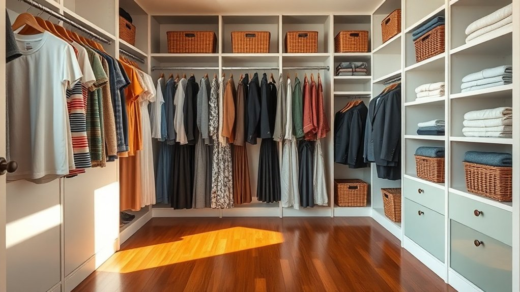 organize your closet effectively
