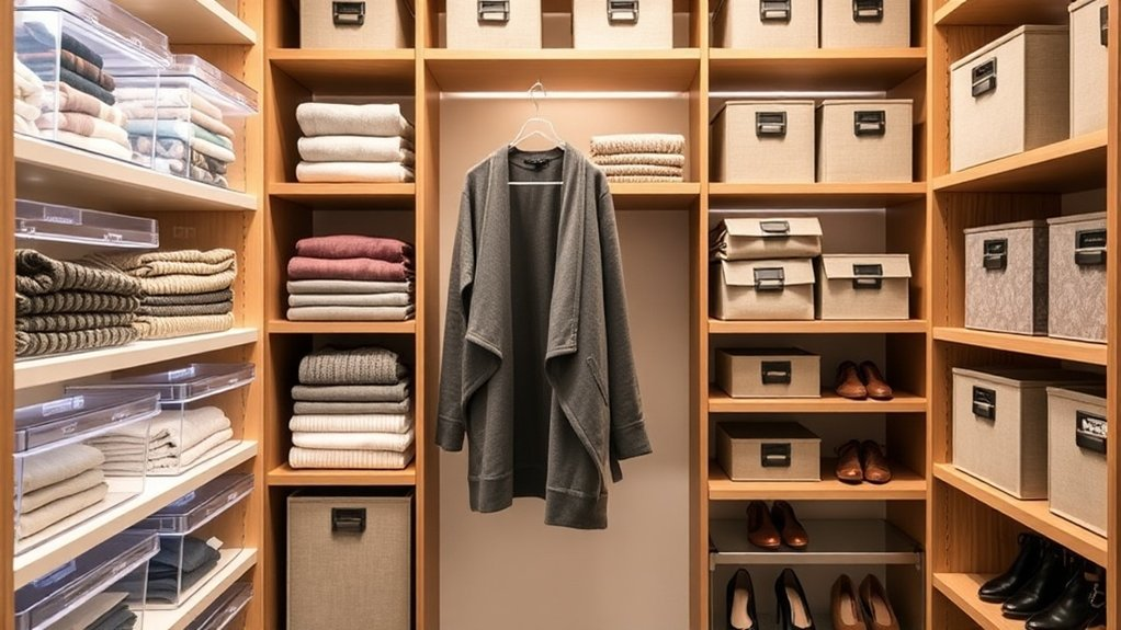 organize your closet effectively