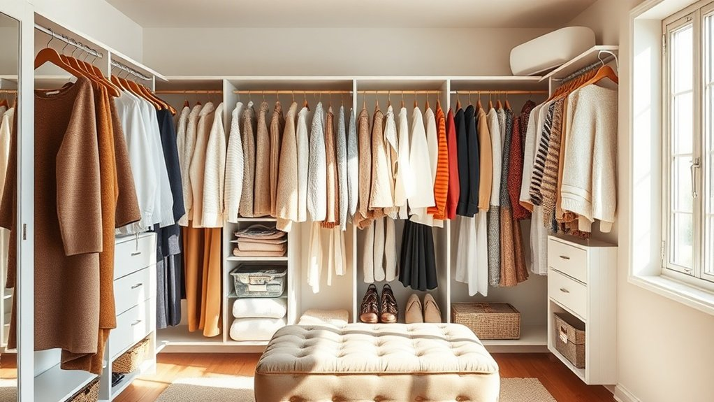 organize your closet effectively