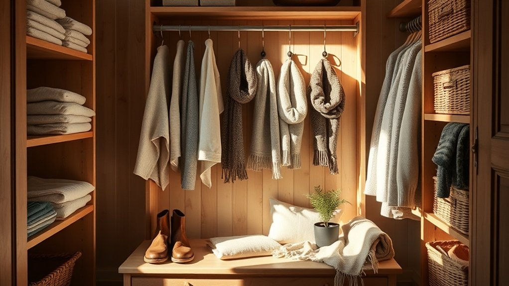 organize your closet zones