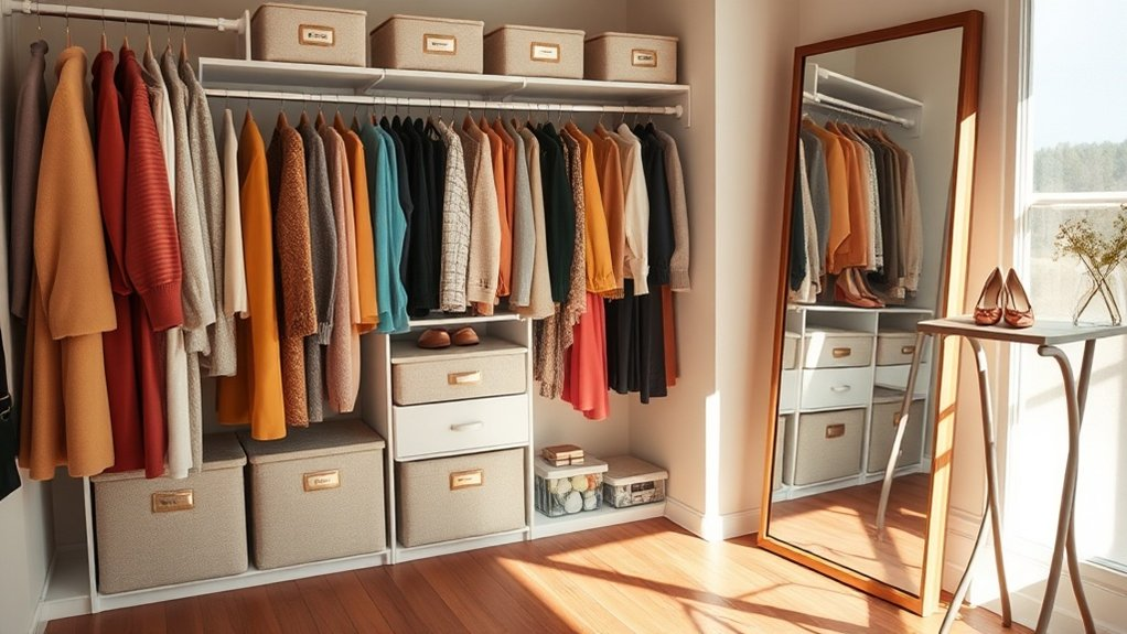 organize your seasonal wardrobe