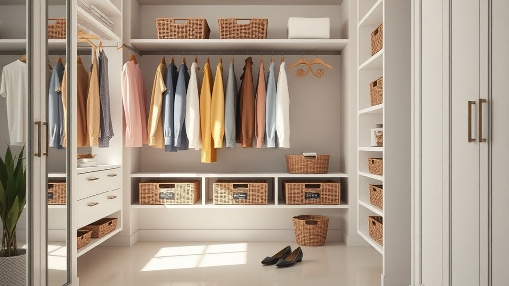 organized closet enhanced life