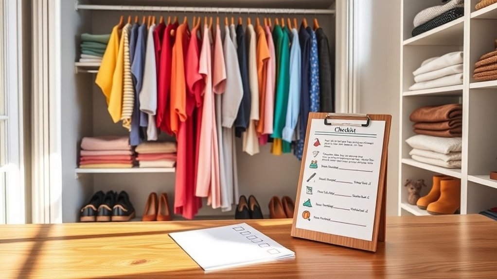 organized closet enhanced productivity