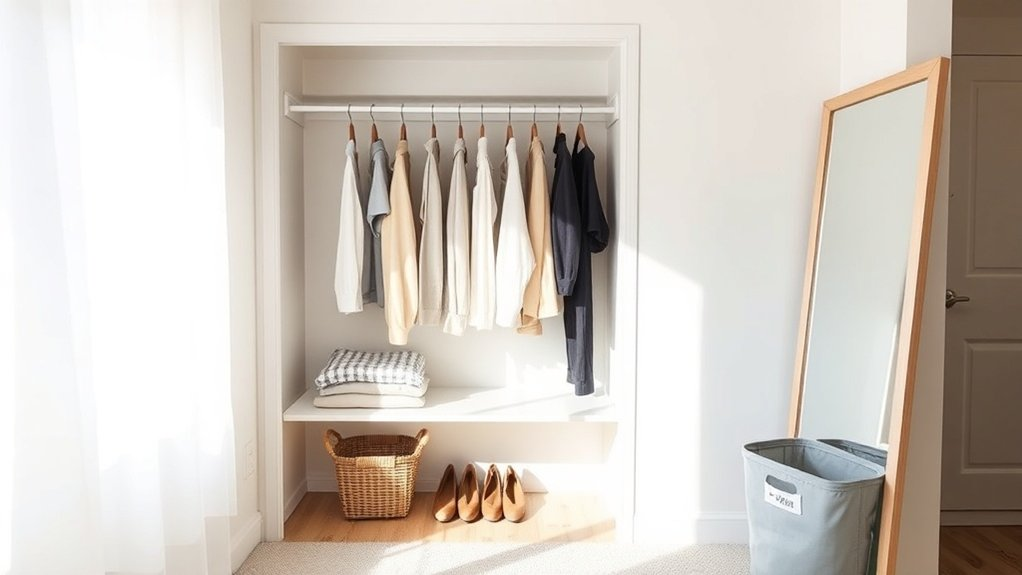 organized closet joyful mornings