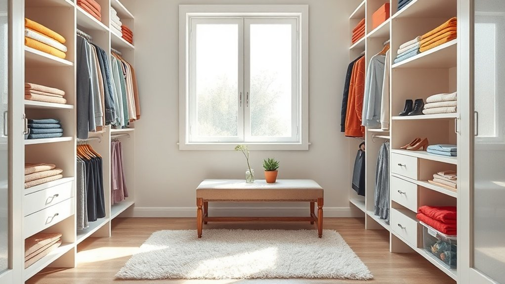 organized closet maintenance strategies