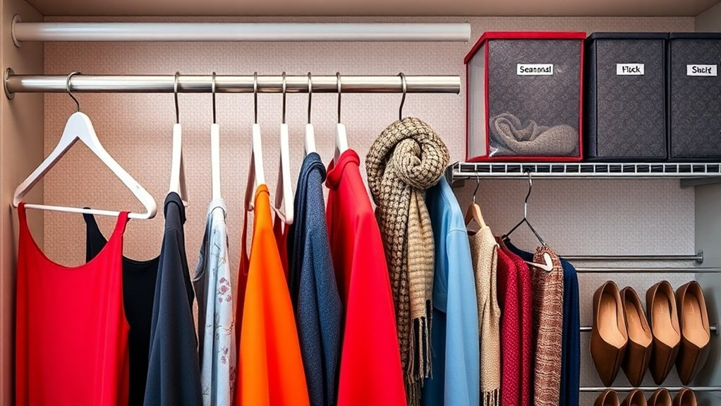 organized closet maintenance tips