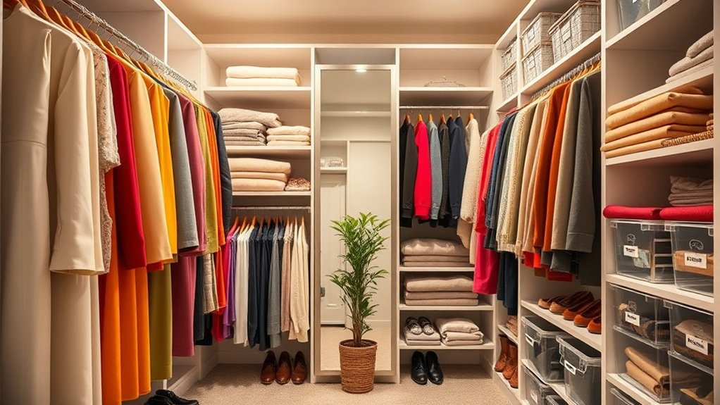 organized closet maintenance tips