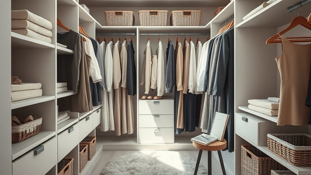 organized closet maintenance tips