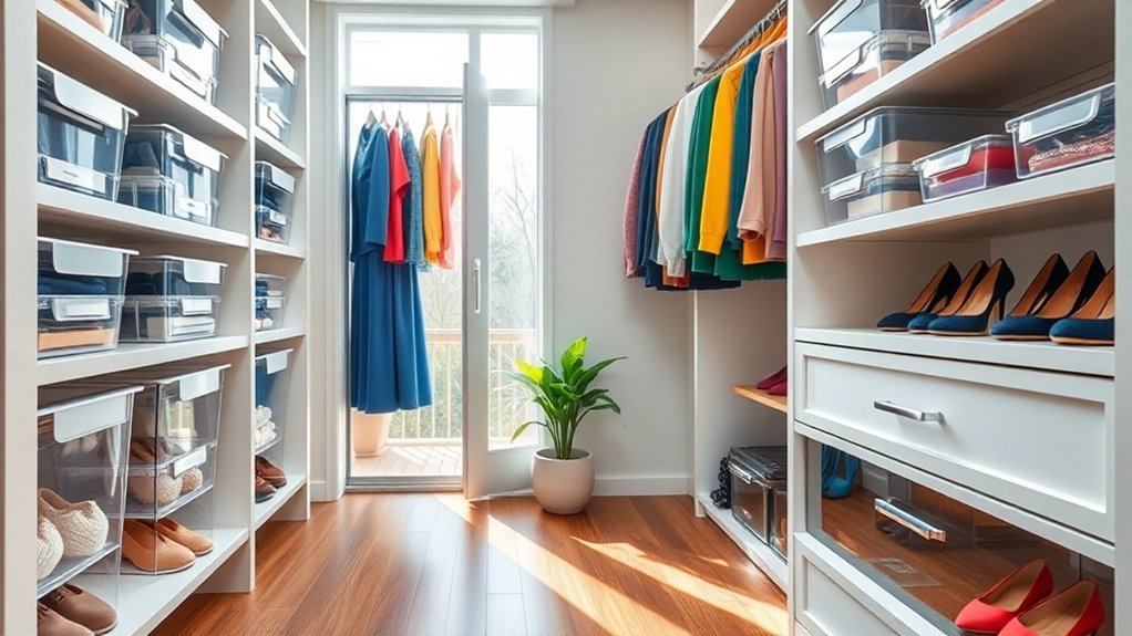 organized closet maintenance tips