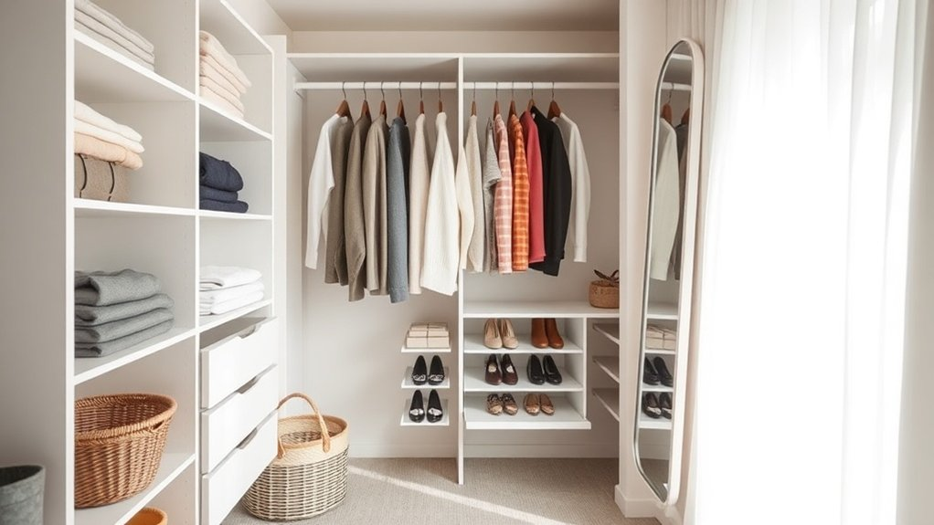 organized closet smoother mornings