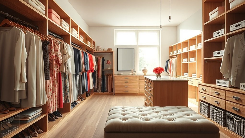 organized closet solutions for women